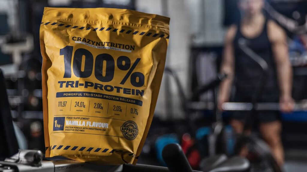 Crazy Nutrition 100% Tri-Protein 100 Tri Protein 1